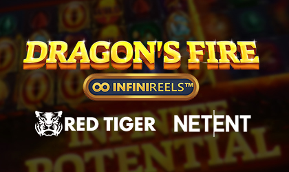 Red Tiger and NetEnt Launch Dragons Fire InfiniReels