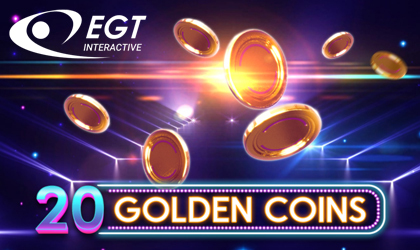 EGT Interactive Live with 20 Golden Coins Video Slot