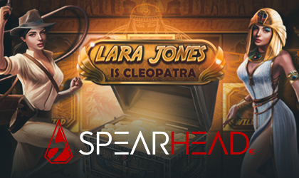 Spearhead Studios Releases Video Slot Lara Jones is Cleopatra 2    
