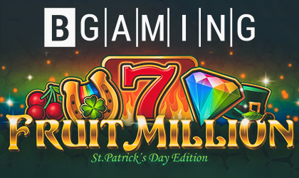BGaming Live with Fruit Million St Patricks Day Edition