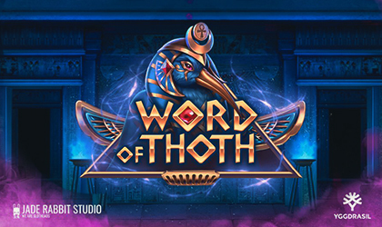 Yggdrasil Gaming in Collaboration with Jade Rabbit Studio Launches Word of Thoth