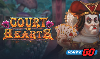Play n GO Live with Court of Hearts Inspired by Lewis Carroll Classic 