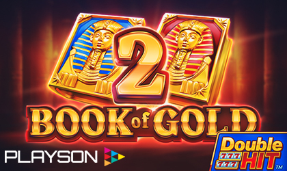 Playson Goes Live with Egyptian Slot Book of Gold 2 Double Hit