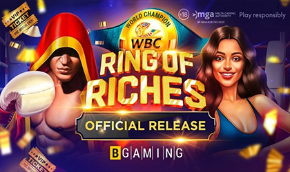 BGaming Invites Players to Knockout Wins with WBC Ring of Riches
