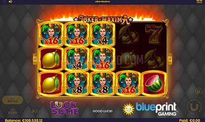 Blueprint Gaming and Lucksome Release Joker Maxima