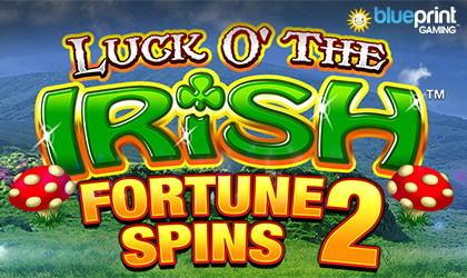 Blueprint Gaming Live with Luck O the Irish Fortune Spins 2