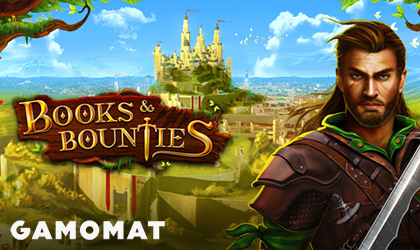 Gamomat Live with Medieval Themed Slot Books and Bounties