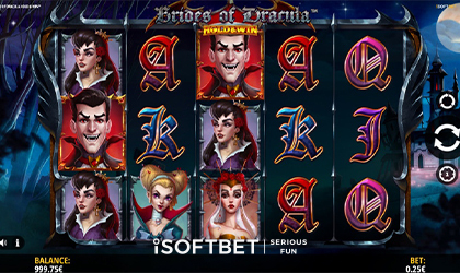 iSoftBet Introduces Halloween Adventure with Brides of Dracula Hold and Win