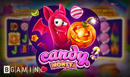 BGaming Brightens Halloween Atmosphere with Candy Monsta