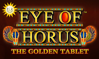 Blueprint Launches Ancient Egyptian Slot Eye of Horus the Golden Tablet