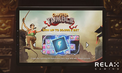 Relax Gaming Introduces Another Adventure with Cluster Tumble