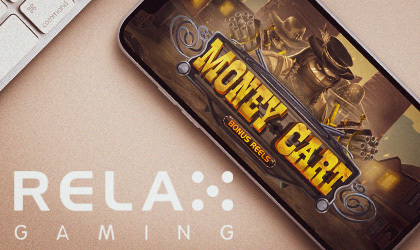 Relax Gaming Launches Third Wild West Slot Money Cart Bonus Reels