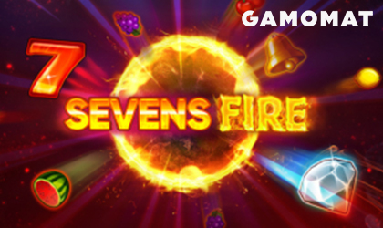 Gamomat Delivers First Online Slot in 2022 Sevens Fire