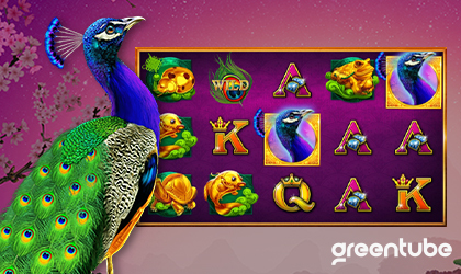 Noble Peacock Power Prizes the Latest Online Slot Released by Greentube