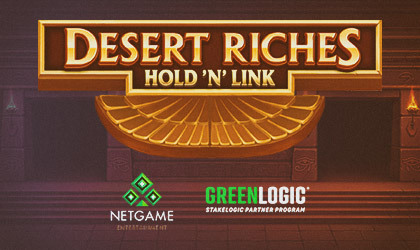 Join the Greenlogic Expedition to Find Treasures in Desert Riches Hold N Link
