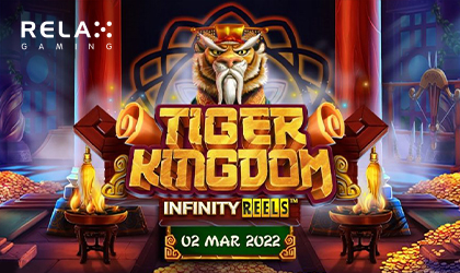 Win Up to 20,000x the Bet with Tiger Kingdom Infinity Reels