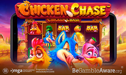 Get Lost in the Country Charm of Chicken Chase from Pragmatic