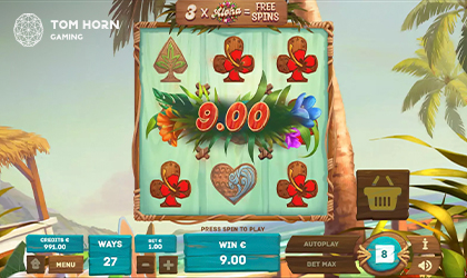 Get Tropical Feels with Hawaiian Fever Slot from Tom Horn Gaming