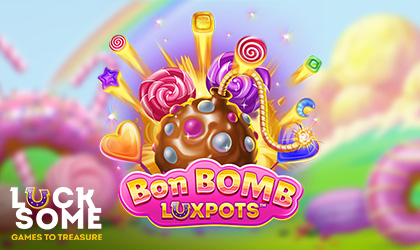 Lucksome Delivers World of Sweets with Online Slot Bon Bomb Luxpots Megaways
