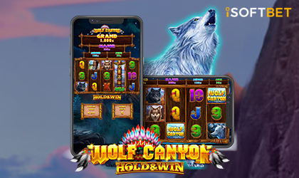 iSoftBet Releases Wolf Canyon Hold and Win