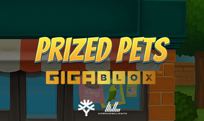 Prized Pets Gigablox Slot Filled with Friendly Animals