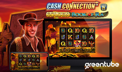 Enter the Ancient World of the Pharaohs in Cash Connection Golden Book of Ra
