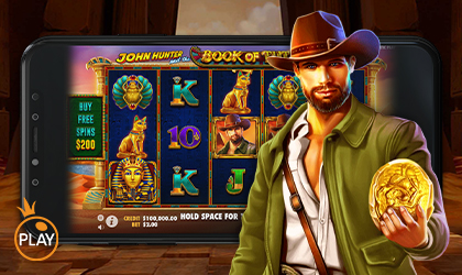 Pragmatic Play Releases John Hunter and the Book of Tut Respin Slot