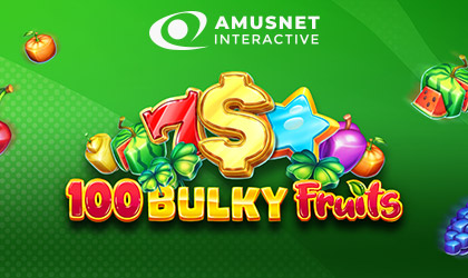 New Online Slot 100 Bulky Fruits Features Golden Apple Wild 