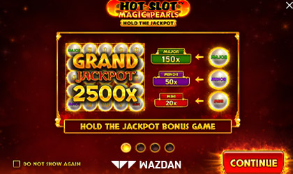 Wazdan Invites Players to Try Hot Slot Magic Pearls