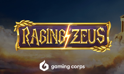 Gaming Corps Goes Live with Online Slot Raging Zeus