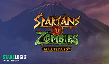 Experience the Clash of the Spartans vs Zombies Slot by Stakelogic