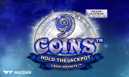 Wazdan Unveils Gaming Adventure with 9 Coins Grand Platinum Edition