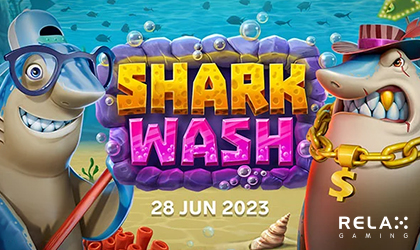 Shark Wash Slot by Relax Gaming Features 1024 Ways to Win