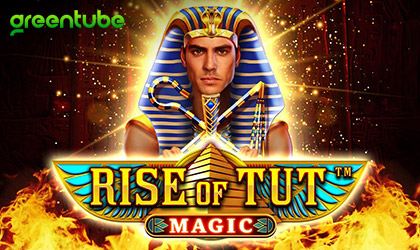 Share in Pharaoh's Wealth in Greentube's Slot Rise of Tut Magic