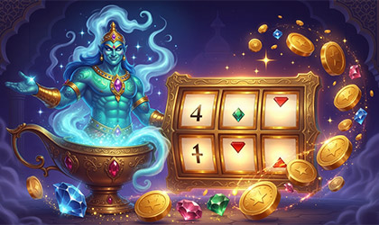 Spinomenal Magical Genie Hold & Hit 3x3 Slot Released Now