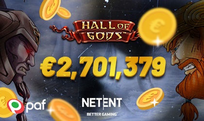 NetEnt Makes a Millionaire, Again