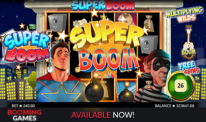 Help Good Prevail Over Evil In Dynamic Super Boom Slot from Booming Games