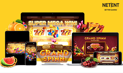 NetEnt Launches a Progressive Slot Title Called Grand Spinn Superpot 