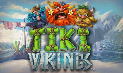 Microgaming and Just For The Win Join Forces to Release Tiki Vikings Slot Adventure