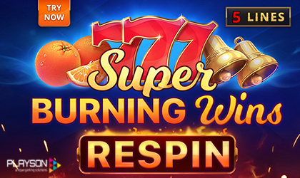 Playson Brings On the Heat with Super Burning Wins Respin Slot Release