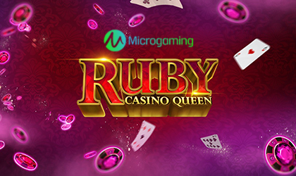 Microgaming to Go Live with Ruby Casino Queen Video Slot