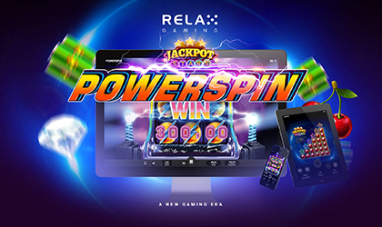 Relax Gaming Goes Live with a New Slot Game Titled Powerspin