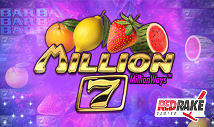 Red Rake Gaming Releases a Fruit Slot Million 7
