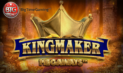 Big Time Gaming Live with Kingmaker Megaways Exclusively via Casumo Casino