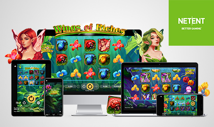 NetEnt Enchants the Reels with the Release of Wings of Riches Slot