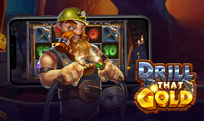Find Your Fortune in the Mines with Drill That Gold