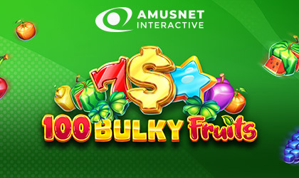 New Online Slot 100 Bulky Fruits Features Golden Apple Wild