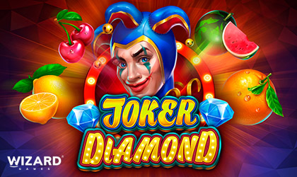 Wizard Games Launches New Joker Diamond Slot