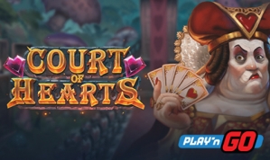 Play n GO Live with Court of Hearts Inspired by Lewis Carroll Classic