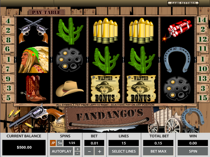 Fandango's by Octopus Gaming